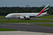 Emirates Airbus A380-861 (A6-EUB) at  Dusseldorf - International, Germany