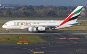 Emirates Airbus A380-861 (A6-EUB) at  Dusseldorf - International, Germany