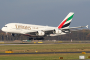 Emirates Airbus A380-861 (A6-EUB) at  Dusseldorf - International, Germany