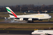 Emirates Airbus A380-861 (A6-EUB) at  Dusseldorf - International, Germany