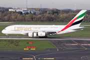 Emirates Airbus A380-861 (A6-EUB) at  Dusseldorf - International, Germany