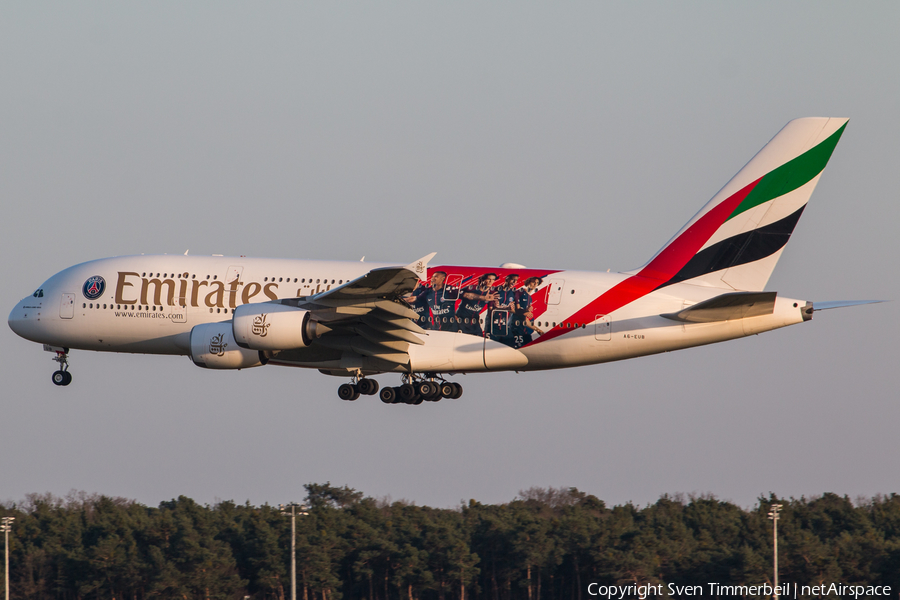 Emirates Airbus A380-861 (A6-EUB) | Photo 237609