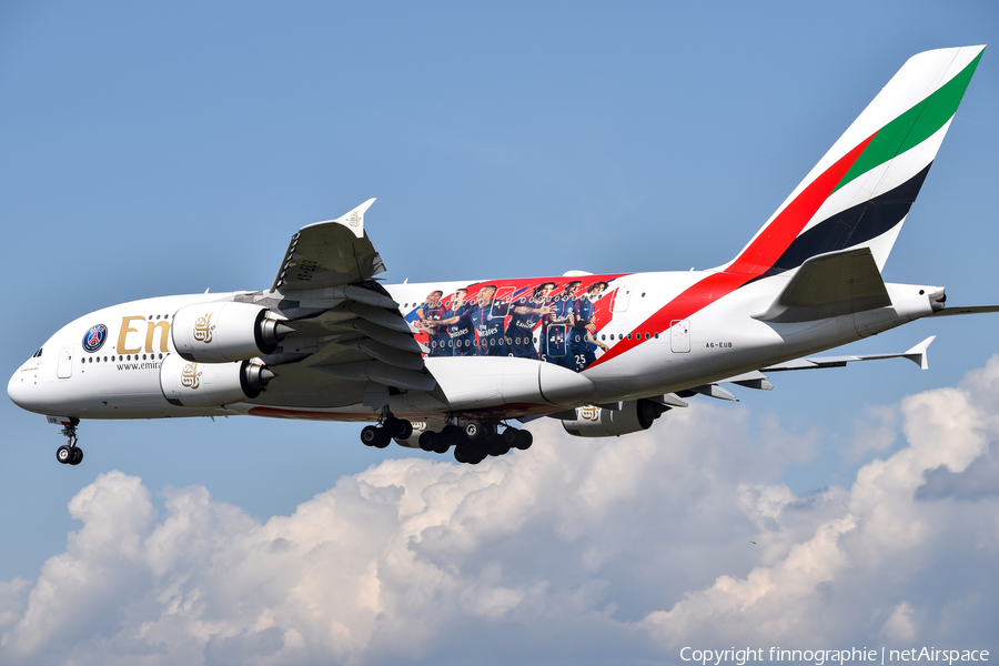 Emirates Airbus A380-861 (A6-EUB) | Photo 422471