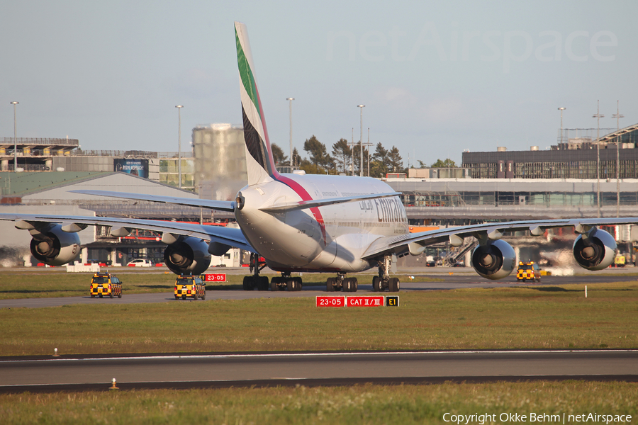 Emirates Airbus A380-861 (A6-EUB) | Photo 323864