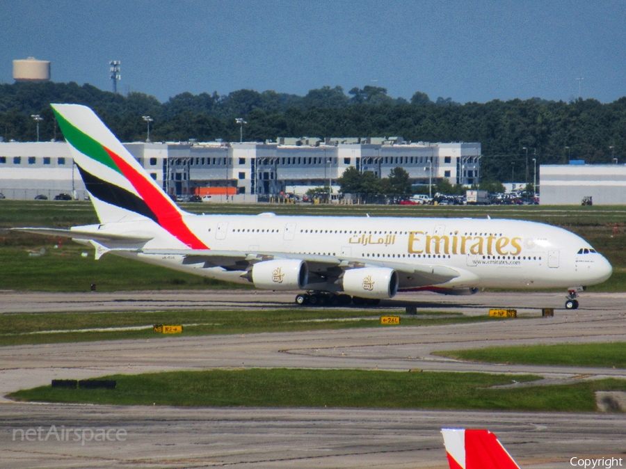 Emirates Airbus A380-861 (A6-EUB) | Photo 351863