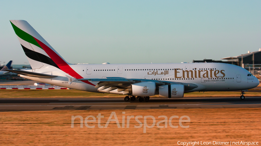 Emirates Airbus A380-861 (A6-EUB) | Photo 262708