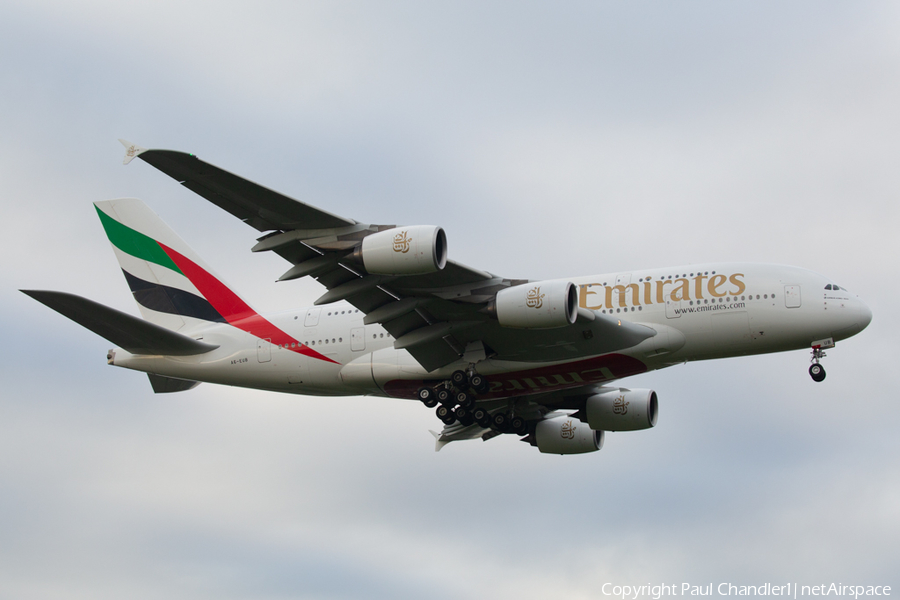 Emirates Airbus A380-861 (A6-EUB) | Photo 476160