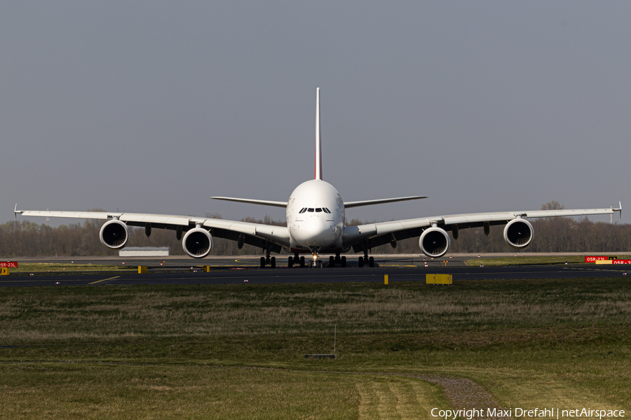 Emirates Airbus A380-861 (A6-EUC) | Photo 500561