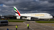 Emirates Airbus A380-861 (A6-EUC) at  Hamburg - Fuhlsbuettel (Helmut Schmidt), Germany