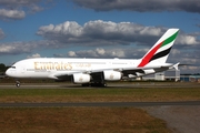 Emirates Airbus A380-861 (A6-EUC) at  Hamburg - Fuhlsbuettel (Helmut Schmidt), Germany