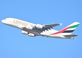 Emirates Airbus A380-861 (A6-EUC) at  Johannesburg - O.R.Tambo International, South Africa