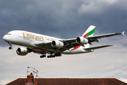 Emirates Airbus A380-861 (A6-EUC) at  London - Heathrow, United Kingdom