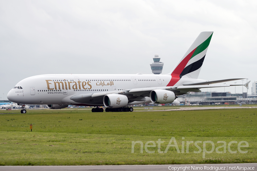 Emirates Airbus A380-861 (A6-EUD) | Photo 116629