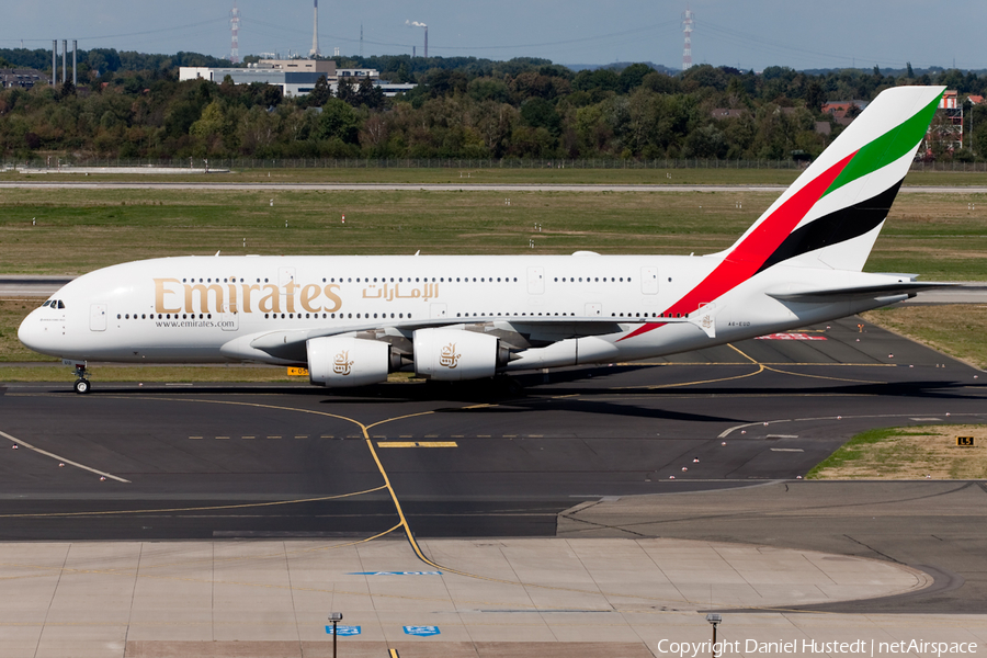 Emirates Airbus A380-861 (A6-EUD) | Photo 425584