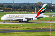 Emirates Airbus A380-861 (A6-EUD) at  Dusseldorf - International, Germany