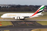 Emirates Airbus A380-861 (A6-EUD) at  Dusseldorf - International, Germany