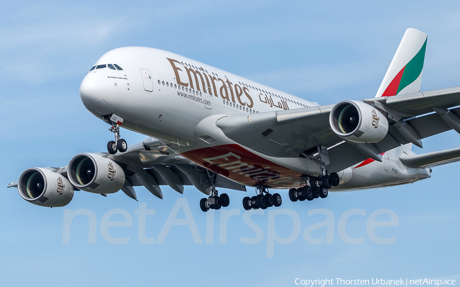 Emirates Airbus A380-861 (A6-EUD) | Photo 185276