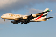 Emirates Airbus A380-861 (A6-EUE) at  Amsterdam - Schiphol, Netherlands