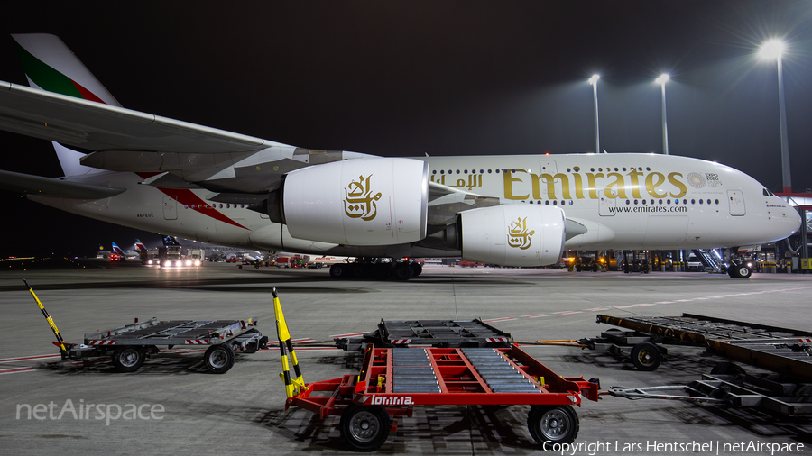 Emirates Airbus A380-861 (A6-EUE) | Photo 360143