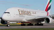 Emirates Airbus A380-861 (A6-EUE) at  Manchester - International (Ringway), United Kingdom