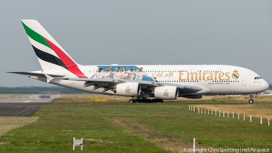 Emirates Airbus A380-861 (A6-EUG) | Photo 256457