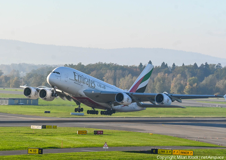 Emirates Airbus A380-861 (A6-EUG) | Photo 650105