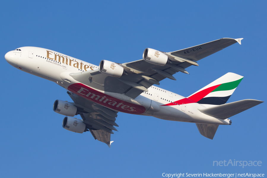 Emirates Airbus A380-861 (A6-EUH) | Photo 198906