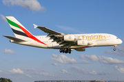 Emirates Airbus A380-861 (A6-EUH) at  Hamburg - Fuhlsbuettel (Helmut Schmidt), Germany