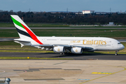 Emirates Airbus A380-861 (A6-EUI) at  Dusseldorf - International, Germany