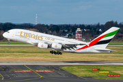 Emirates Airbus A380-861 (A6-EUI) at  Dusseldorf - International, Germany