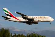 Emirates Airbus A380-861 (A6-EUI) at  Hamburg - Fuhlsbuettel (Helmut Schmidt), Germany