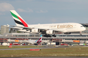 Emirates Airbus A380-861 (A6-EUI) at  Hamburg - Fuhlsbuettel (Helmut Schmidt), Germany