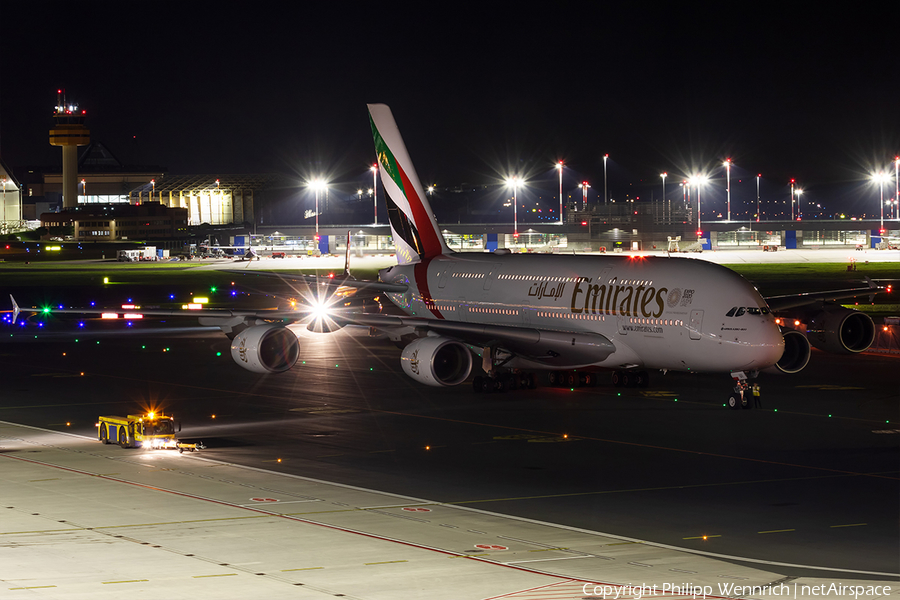 Emirates Airbus A380-861 (A6-EUI) | Photo 354731