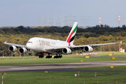 Emirates Airbus A380-861 (A6-EUK) at  Dusseldorf - International, Germany