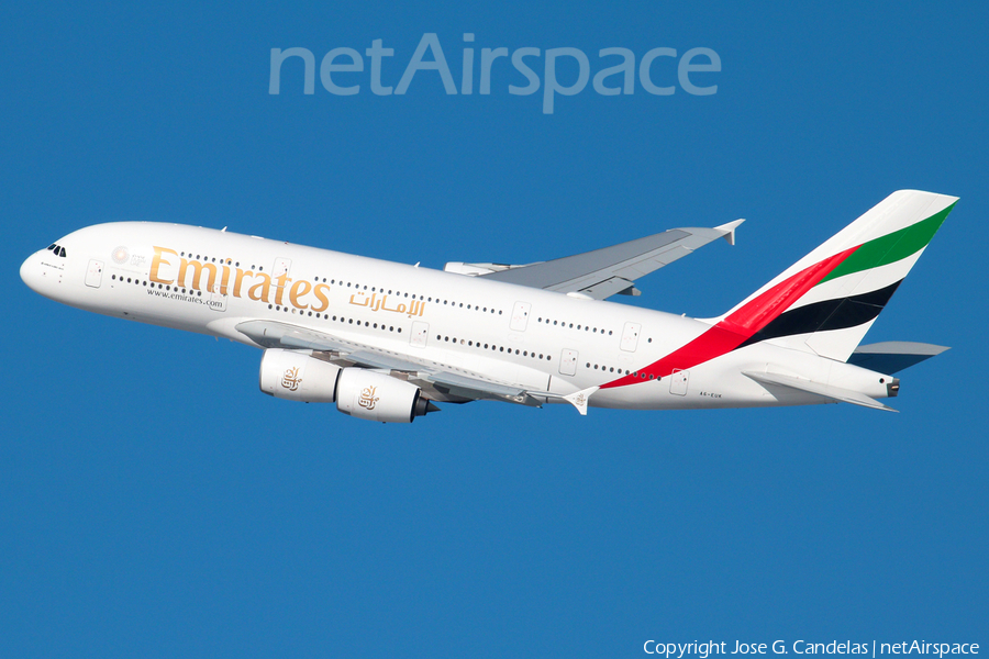 Emirates Airbus A380-861 (A6-EUK) | Photo 209836