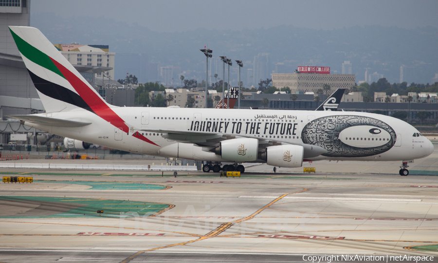 Emirates Airbus A380-861 (A6-EUK) | Photo 586842