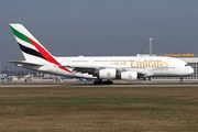 Emirates Airbus A380-861 (A6-EUK) at  Munich, Germany