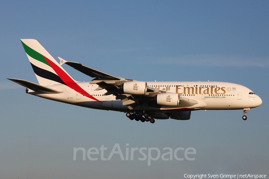 Emirates Airbus A380-861 (A6-EUL) | Photo 317958