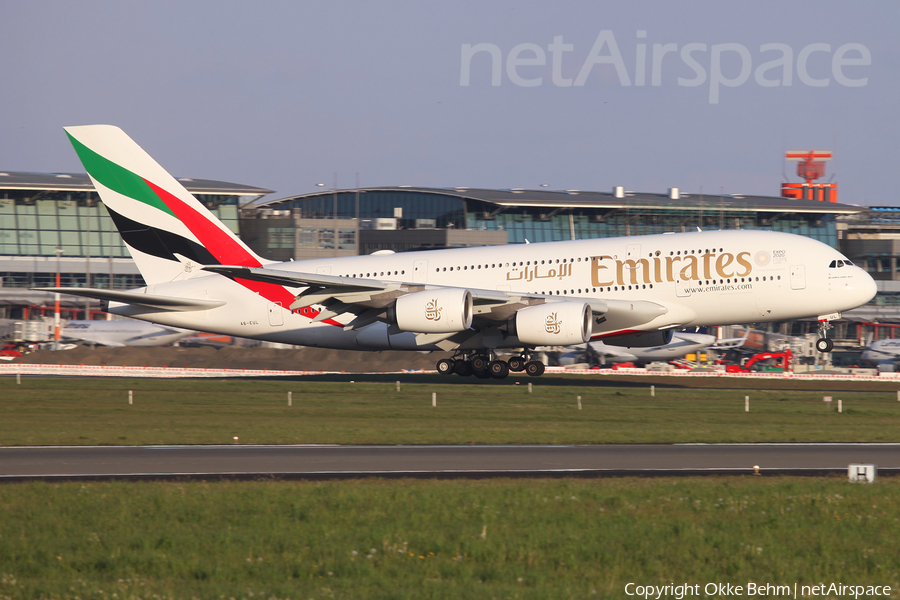 Emirates Airbus A380-861 (A6-EUL) | Photo 318666