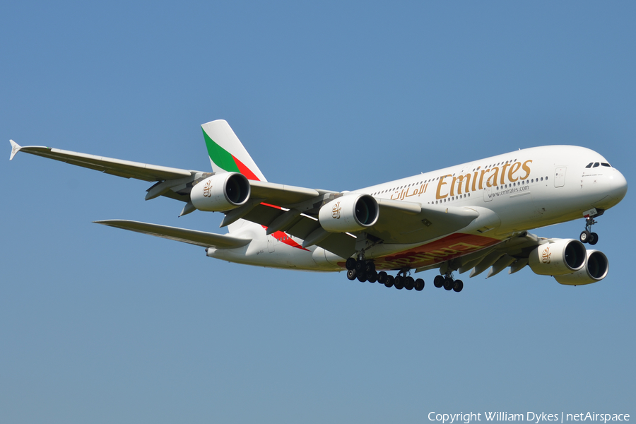Emirates Airbus A380-861 (A6-EUL) | Photo 682281