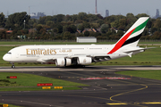 Emirates Airbus A380-842 (A6-EUN) at  Dusseldorf - International, Germany