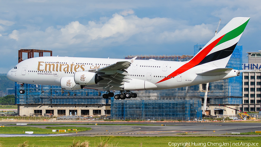 Emirates Airbus A380-842 (A6-EUN) | Photo 644297