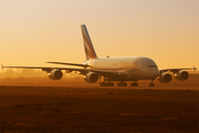 Emirates Airbus A380-841 (A6-EUP) at  Hamburg - Finkenwerder, Germany
