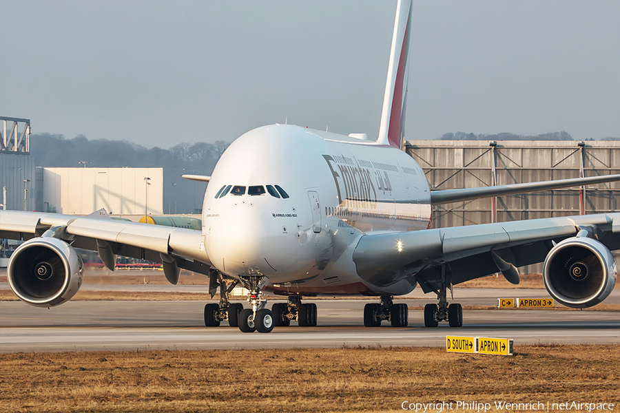 Emirates Airbus A380-841 (A6-EUP) | Photo 145126