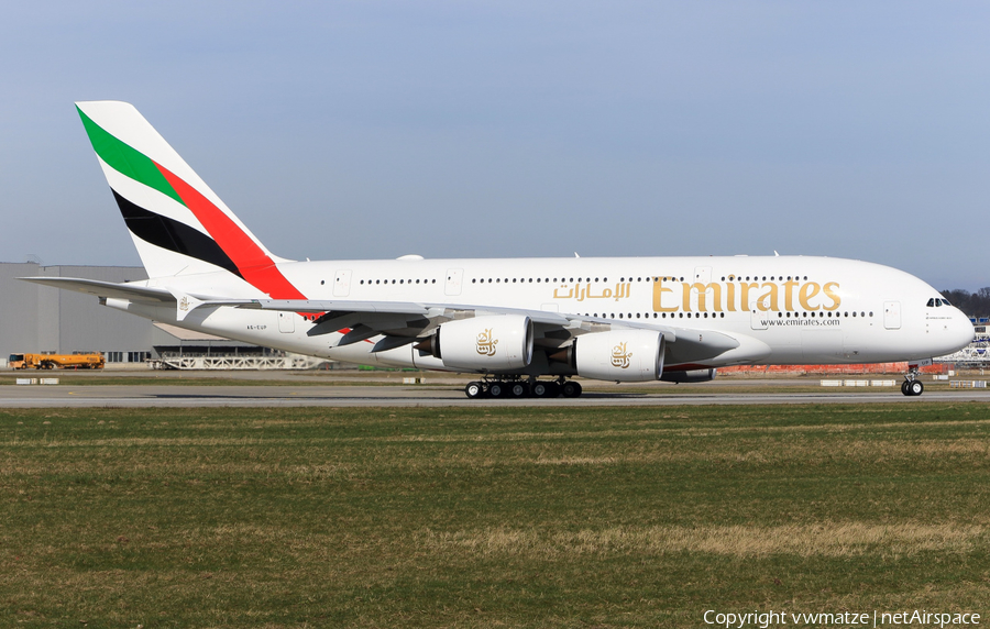 Emirates Airbus A380-841 (A6-EUP) | Photo 152047