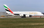 Emirates Airbus A380-841 (A6-EUP) at  Hamburg - Finkenwerder, Germany