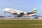 Emirates Airbus A380-841 (A6-EUP) at  Hamburg - Finkenwerder, Germany