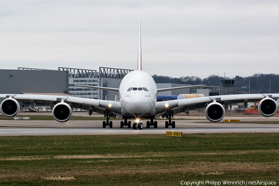 Emirates Airbus A380-842 (A6-EUQ) | Photo 151625
