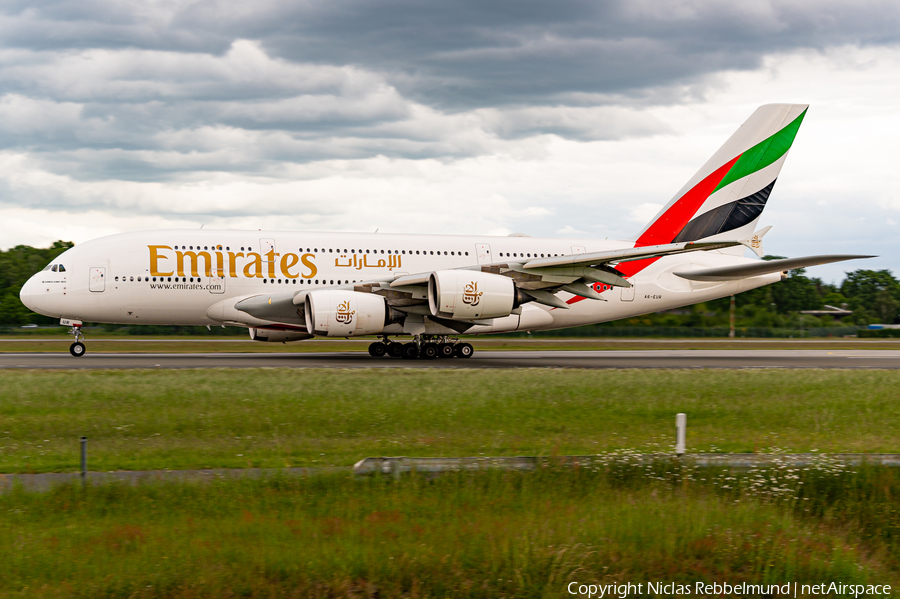 Emirates Airbus A380-841 (A6-EUR) | Photo 509693