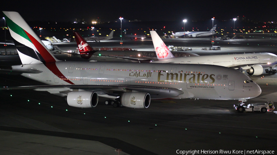 Emirates Airbus A380-841 (A6-EUR) | Photo 468530